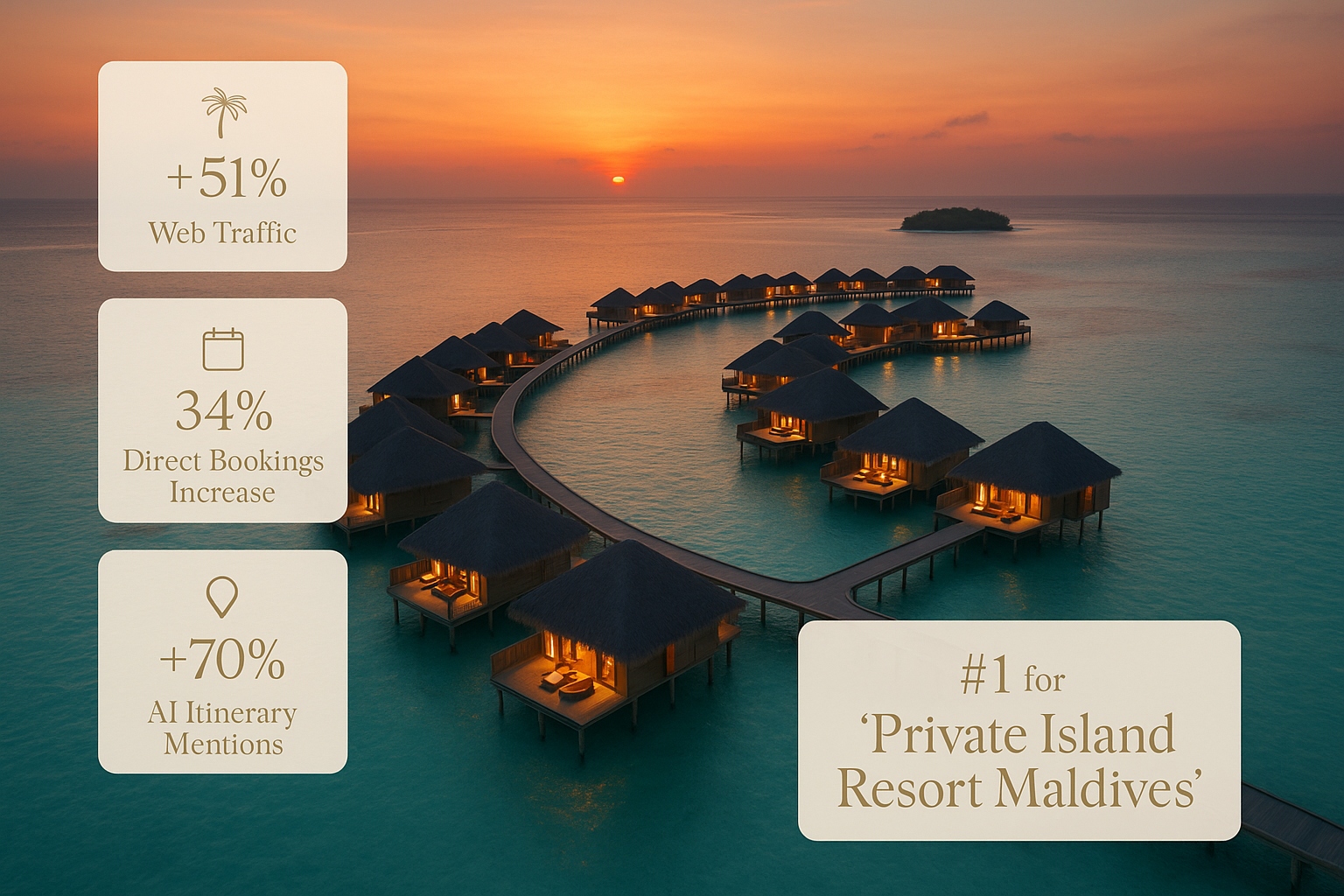 Celestial Resorts & Spa case study - featuring luxury hospitality and five-star resort experiences with stunning locations